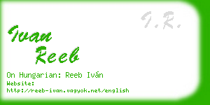 ivan reeb business card